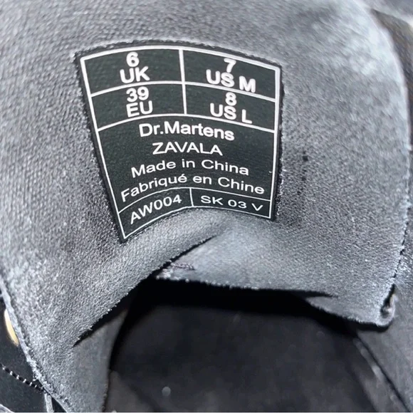 Dr. Martens black leather boots - Picture 3 of 4